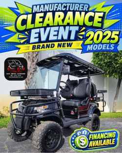 Clearance Sale-Brand New 2025 Epic e40L Golf Cart