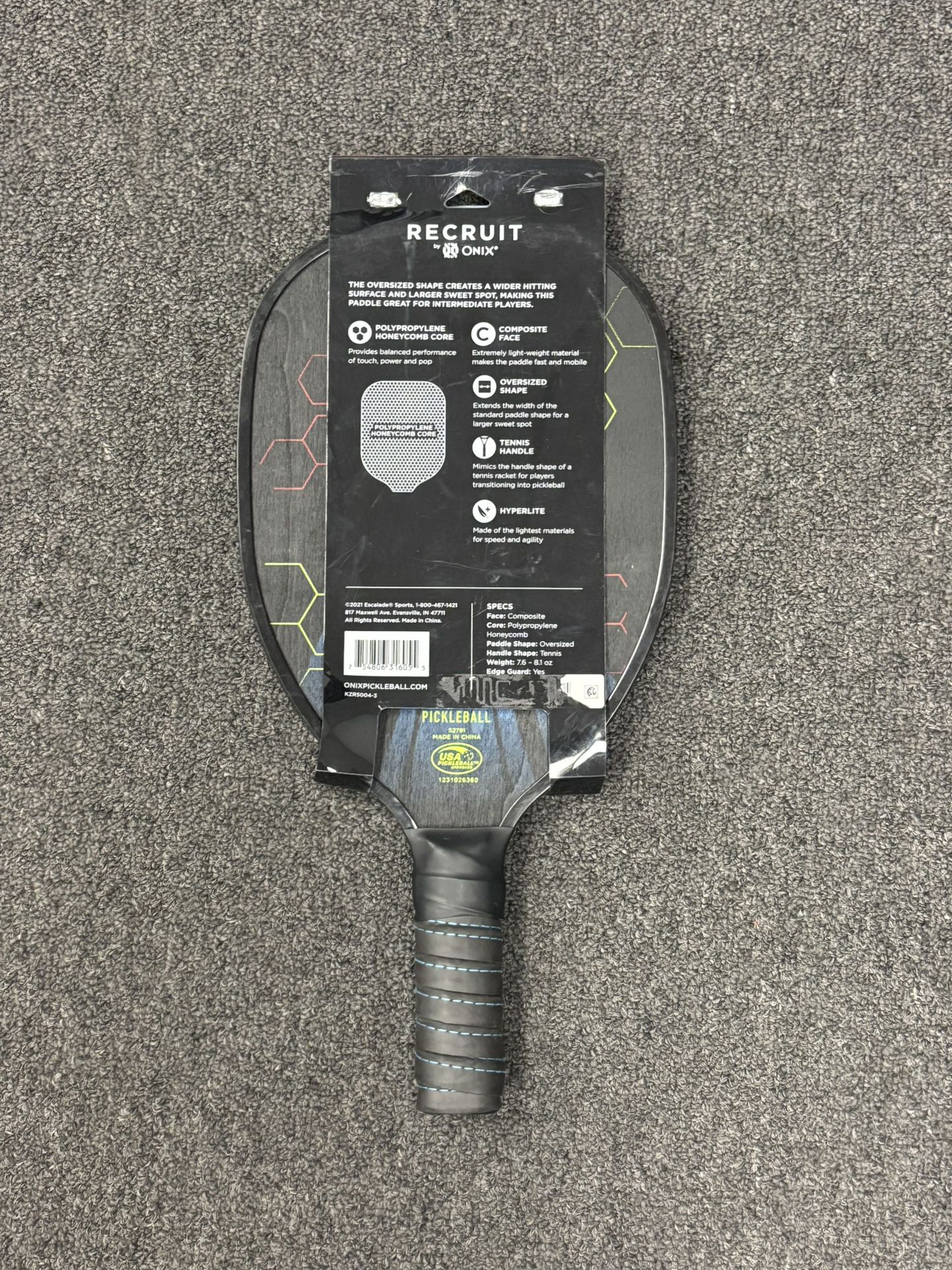 Recruit By Onix V4 Pickleball Paddle 