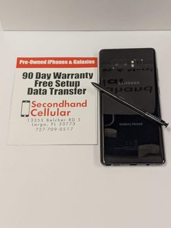 Note 8+ Factory Unlocked 90 Day Warranty $349