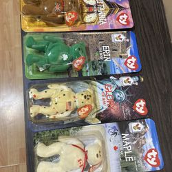 TY Teenie Baby Bears 