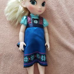 Used Disney Frozen Elsa Doll