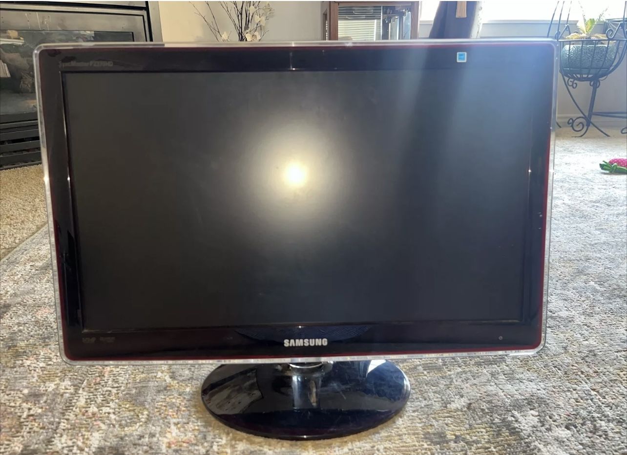 Samsung P2370HD 23” Full HD HDMI LCD Monitor TV No Rmt FREESHIP