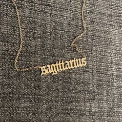 Sagittarius Necklace 