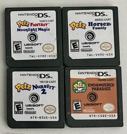 Nintendo DS Petz Game Lot of 4