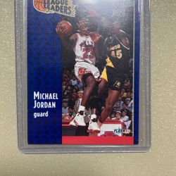 Michael Jordan Fleer 91 Excellent Condition 
