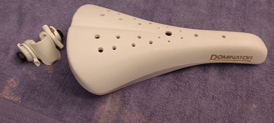 White dominator bmx seat