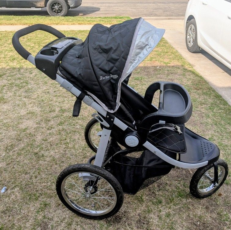 A Jeep Jogger Stroller