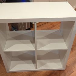 IKEA kallax White Cube Shelf 