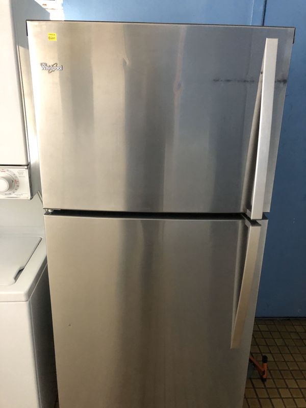 Whirlpool refrigerator stainless steel for Sale in San Diego, CA OfferUp