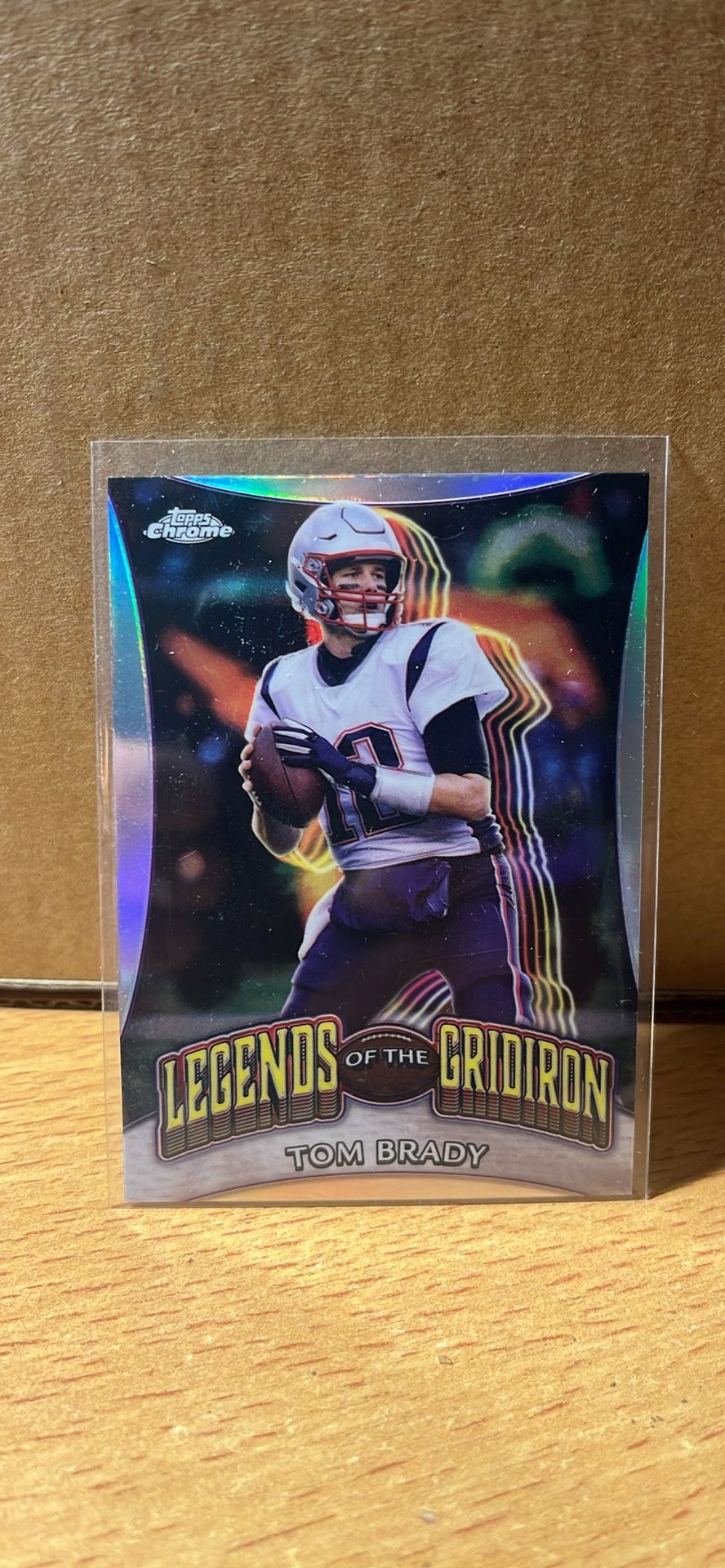 2024 Tom Brady Topps Chrome Legends Of The Gridiron 
