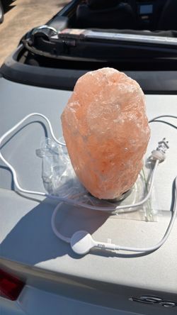 2 Himalayan Pink Salt Lamp with Cord