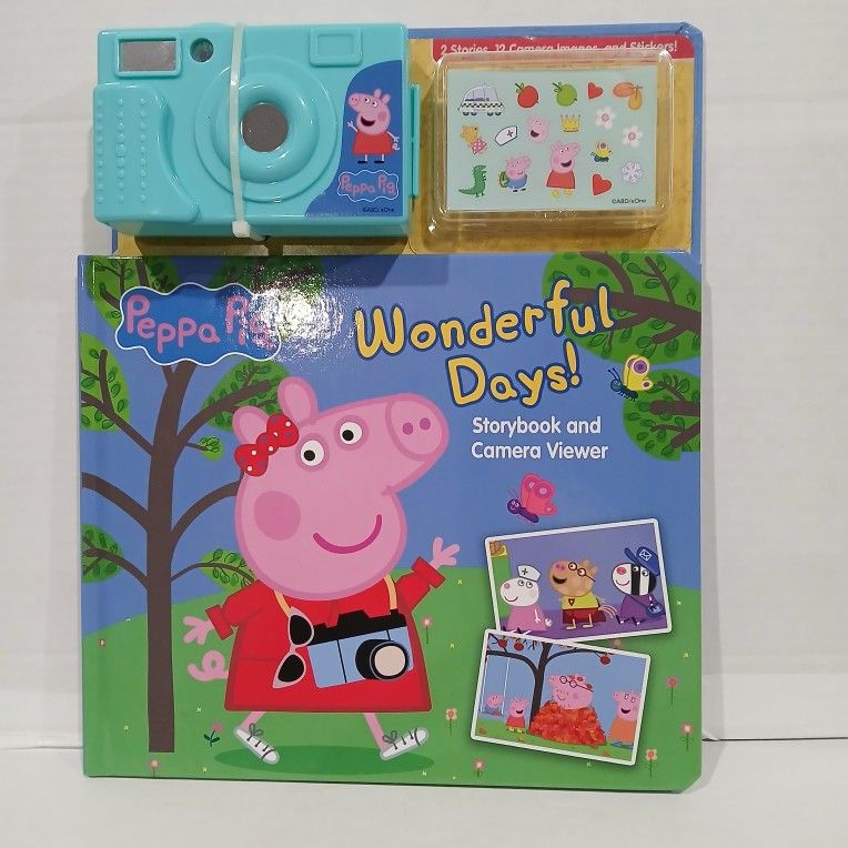 Peppa Pig Wonderful Days Storybook And Camera Viewer 