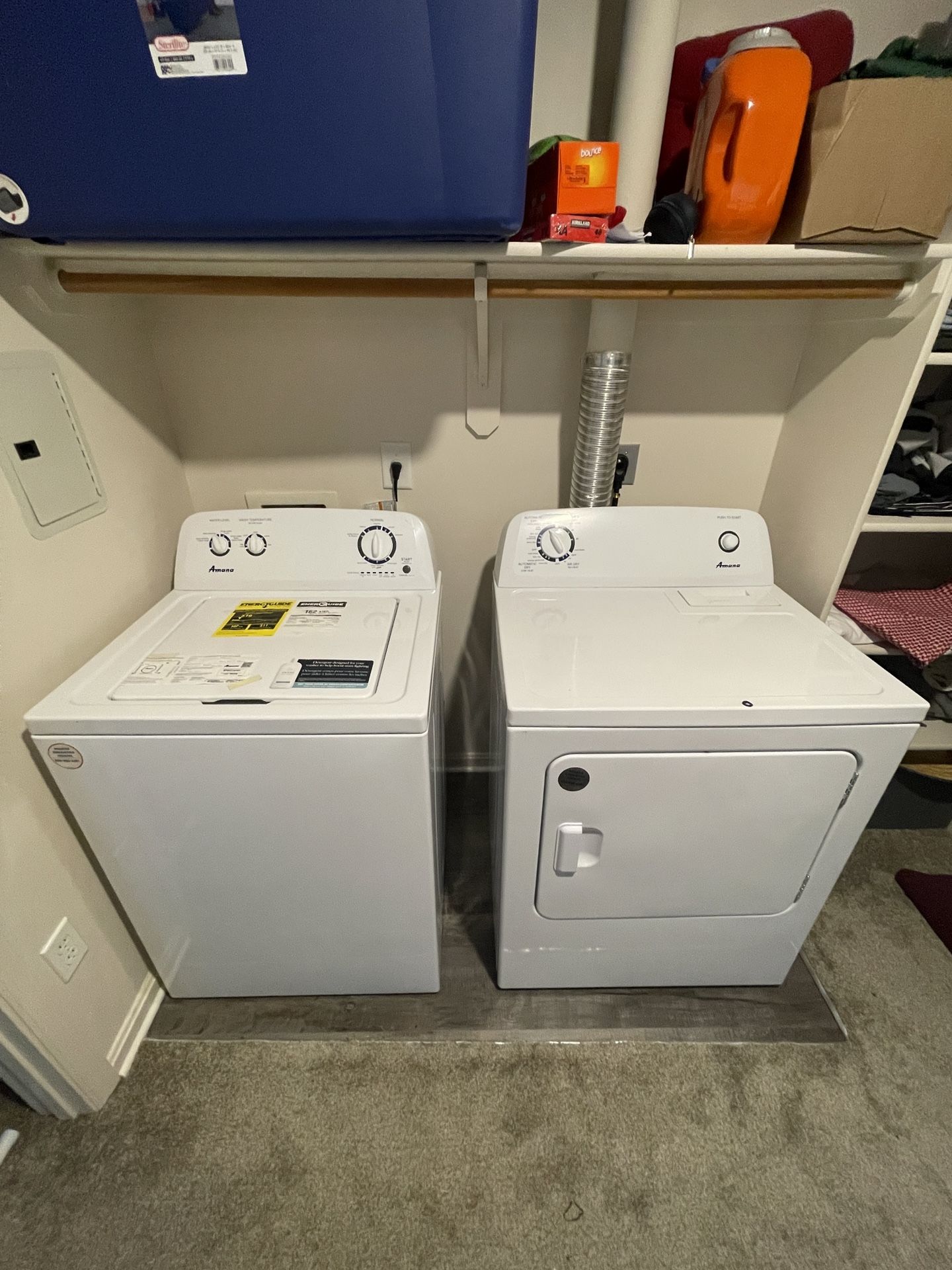 Washer and Dryer