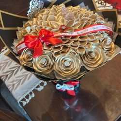 Enteral Rose Bouquet Valentines Ramo