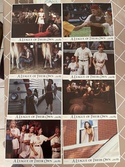 Madonna Promotional League Of Their Own Lobby Cards VHS Release 