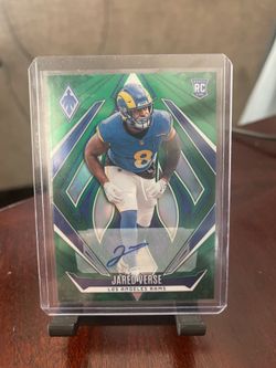 2024 Phoenix Football - Jared Verse Green Auto /25 #192 (DROTY)