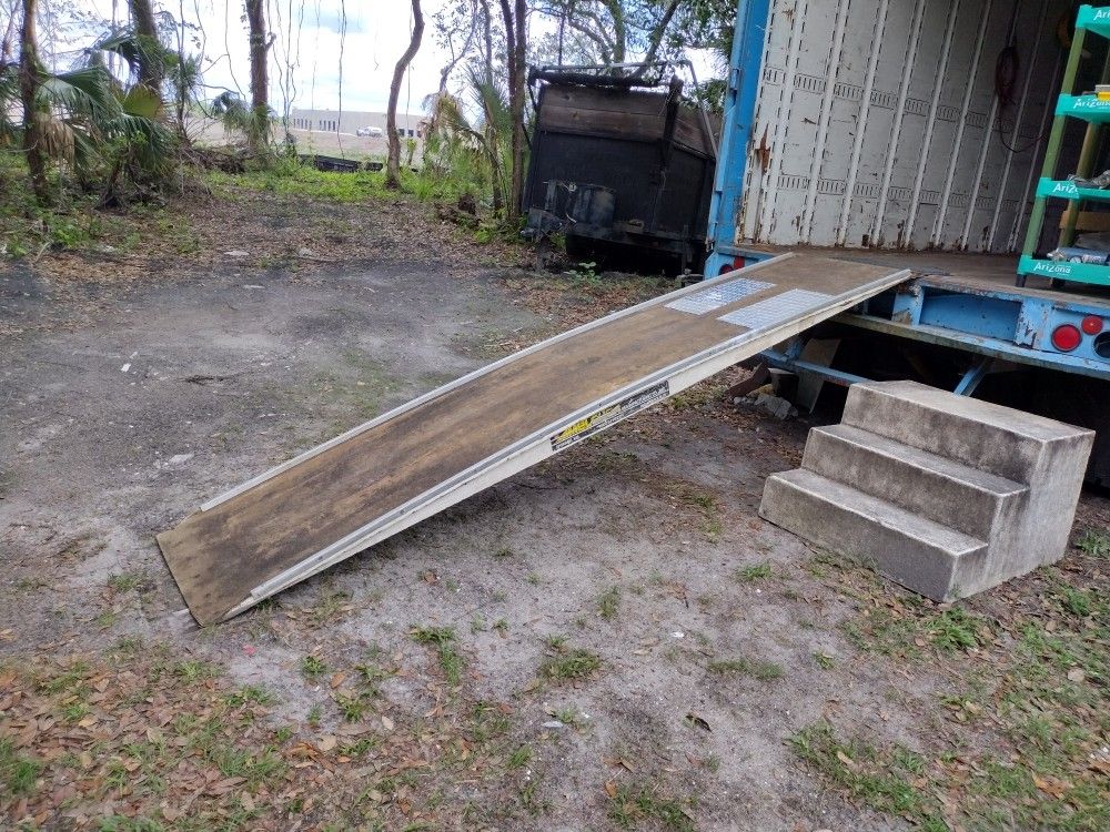 12' Ft. Fiberglass Ramp 5K Lb. Rating 30" Inches Wide