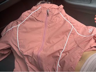 Pink alo yoga jacket