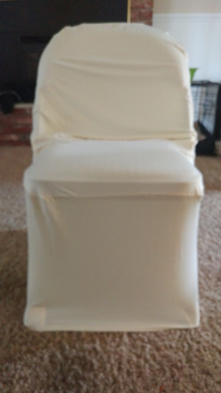 Ivory chair covers