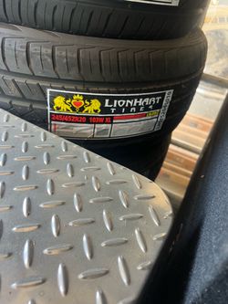 245/45/20 Lionhart tires