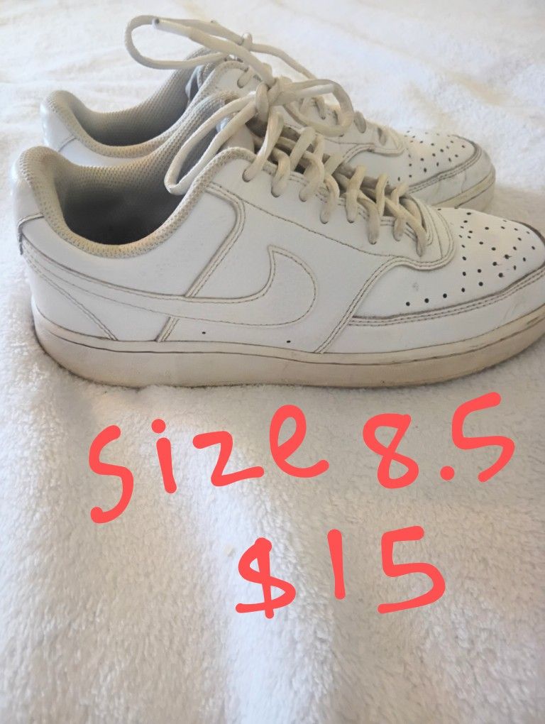 White Nikes