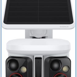Baseus X1 Pro Dual-Tracking Solar Security Camera Outdoor Wireless