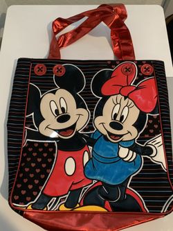 Mickey and Minnie loungefly tote