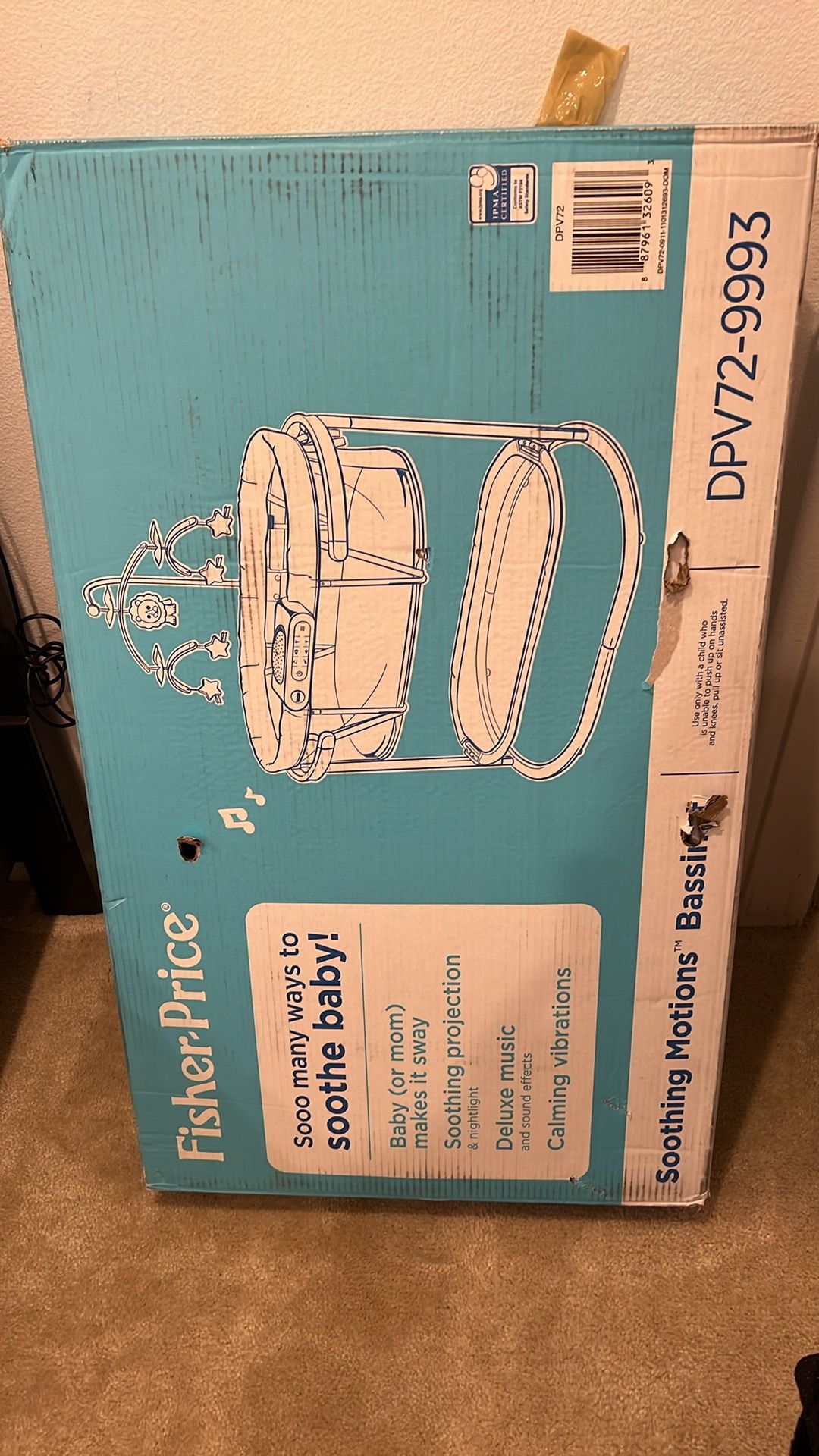 Soothing Motion Bassinet $120