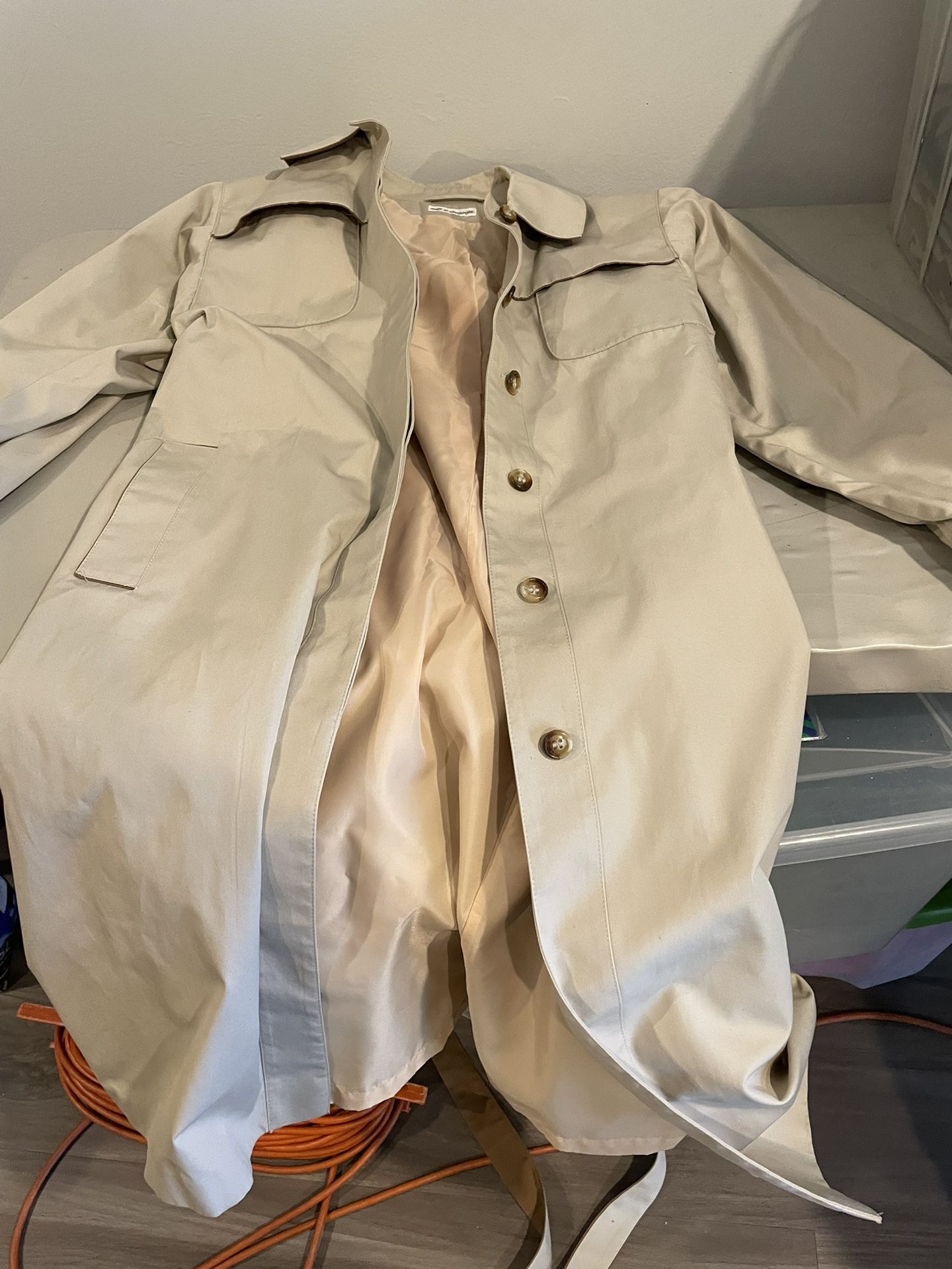 Ladies Raincoat & Men’s Sport coats