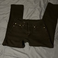 Black Jeans Levis 30x32 Straight Cut