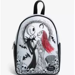 Her Universe The Nightmare Before Christmas Jack & Sally Eternally Yours Mini Backpack