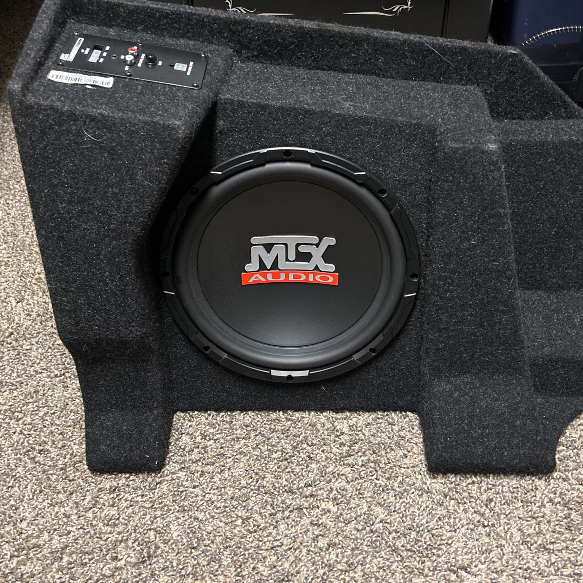 10 MTX Speaker Amp and Box
