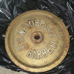 25 Lb Metal Plate
