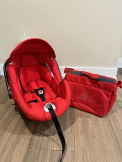 Infant Car Seat And Diaper Bag