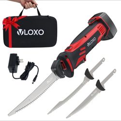 VLOXO Electric Fillet Knife for Fish-Cordless Fillet Knife with 2 Stainless S...