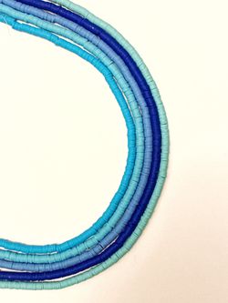 Clay Beads on String
