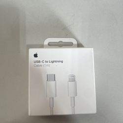 USB C To Lighting 1m Cable 