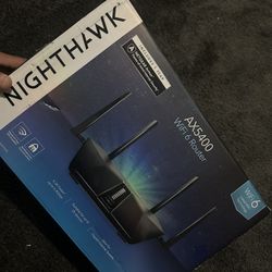Netgear Nighthawk AX5400 WiFi 6 Router 