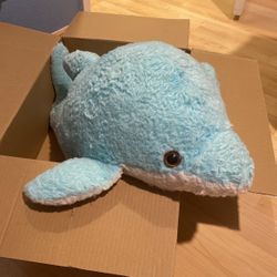 dolphin plushie