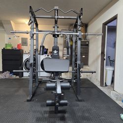 Smith Machine 2001 | Multi-Use Adj Bench | Gym Equipment | Fitness | Squat Rack | Excercise |🔴WEIGHTS AND BARBELL SOLD SEPARATELY 🔴 FREE DELIVERY 🚚