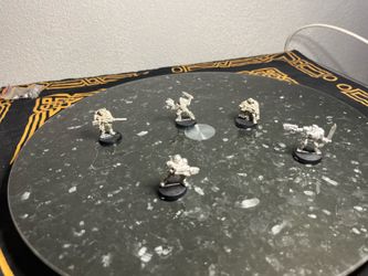 Vintage Warhammer 40K Space Marine Scouts Metal Lot of 5 Citadel Scout Snooper OOP