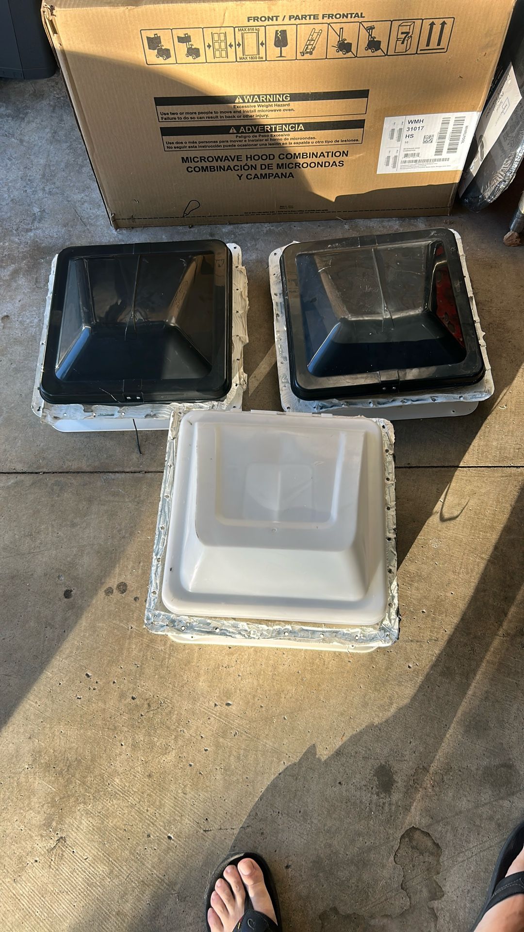 Use Roof Vents Two With Fan