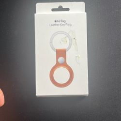 Leather Key Ring - Apple AirTag
