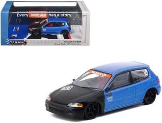 Tarmac Works HOBBY64 1:64 Honda Civic EG6 Tarmac Works 10th Anniversary T64-TL001-10TH Diecast