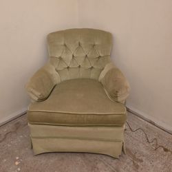 Free Green Retro Lounge Chair