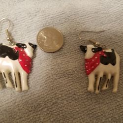 Cow Earrings