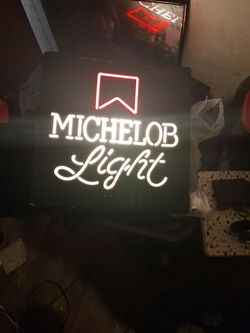 Michelob Light Sign