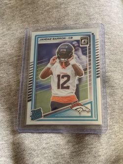Jahdae Barron Rated Rookie Card