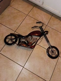 Chopper metal wall art RARE! $65 OBO