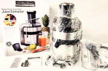 New Hamilton juicer